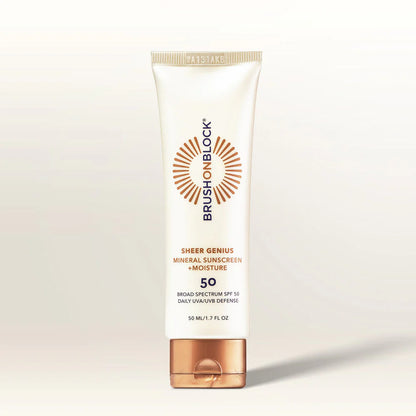 Sheer Genius SPF 50 Mineral Sunscreen + Moisture Untinted