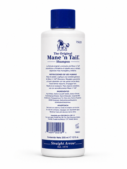 Shampoo Mane 'n Tail Fórmula Original 355 ml – Brillo E Hidratación